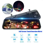 10'' Touch Screen Mirror Car DVR Stream Media Dash Camera DashCam Video Recorder
