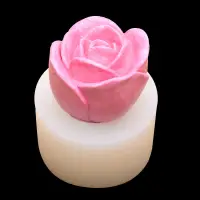 在飛比找蝦皮購物優惠-多瑞工廠 玫瑰花2#花卉多肉造型矽膠翻糖模具 蠟燭冰格diy