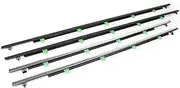 Jodriva Window Door Seals Car Outside Window Moulding Trim Weatherstrip Seal Belt Weather Strip, for CRV 2007 2008 2009 2010 2011 Car Door Weather Strip