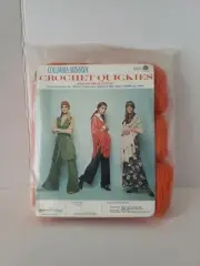 Vintage 1960's/1970's Columbia Minerva Crochet Quickies Kit