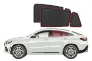 Genuine SNAPSHADES Car Rear Window Shades for Mercedes-Benz GLE Coupe 3rd Gen...