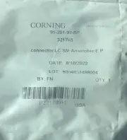 (20) Corning 95-201-98-SP Anaerobic LC Single Mode Connector R2