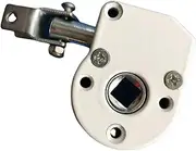 Manual Awning Worm Gear | Outdoor Blind Gearbox | 360 Degree Adjustable Drive Worm Gear Hardware Parts, Heavy Duty Patio Retractable Awning Drive Gear for Patio