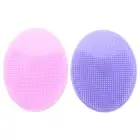 2Pcs Spa Silicone Beauty Wash Pad Skin Scrub Cleaning Pad Wash Face Facial3762