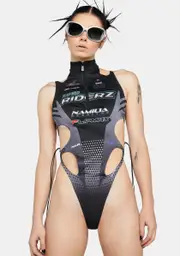 [Namilia] Riderz String Cut-Out Bodysuit