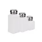 Empty Nail Art Pump Dispenser Acetone Polish Remover Alcohol Liquid Bottle l'jv