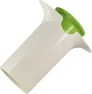 Hand Pressure Cucumber Cutter,Multifunctional Vegetable Chopper,Portable Strawberry Slicer,Carrot Cutter,Grape Slicer for Kitchen (White, One Size)