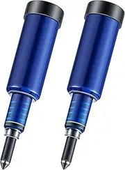 Meonum 2 Pcs Grease Gun for Chainsaws, Pre Loaded Mini Grease Gun with Lubricant, Universal for Most Chains and Cutters, Lubricating Mowers, Trimmers, Easy Refill Brushcutter Lube Tool