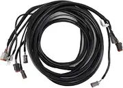 Ignition Wiring Harness Cable, Compatible with Johnson Evinrude OMC Outboard Motor, 20ft Main Modular Harness, Remote Control Box Connector Cable