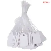 500 Pcs/set Price Label Tags String Watch Jewelry Clothing Display Merchandise