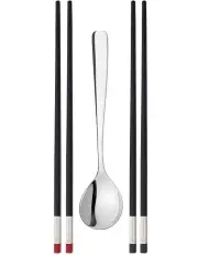 [Zwilling] Chopstick And Spoon Set in Silver