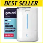 Top Fill 6L Humidifier with Smart Control & Night Light - Perfect for Baby Rooms