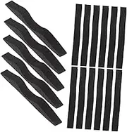 GRADENEVE Sponge Nose Band Nasal Strips Anti-fog Treatment Nose Bridge Band for Glasses Nose Wire for Mask Nose Pads 1 Pack Black