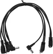 TOGEVAL 1Pc Durable Guitar Effector Power Supply Cable Efficient Connecting Wire for Electric Guitars Amplifiers Audio Equipment Black Versatile Accessory for Musicians