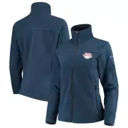 New Orignal New York Red Bulls Columbia Women's Give & Go Full-Zip Jacket - Navy
