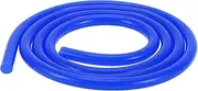 X AUTOHAUX 1 Pcs for Air and Water Silicone Vacuum Tubing Hose High Temperature Automotive Vacuum Line 5Ft 1/16" 2mm ID 2.5mm Thickness Blue 130PSI Max Pressure
