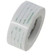 Dissolvable Food Label Stickers 500 Labels Food Labels Durable