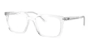 Ray-Ban RX7239F Alain Asian Fit 2001 Men's Glasses Clear Size 54 - Private Health Rebate - Blue Light Block Available