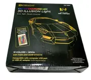 Crosslight 3D illusion color changing led light