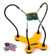 Classic Workbench Soldering Helping Third Hand Tool | 4 Gooseneck Flexible