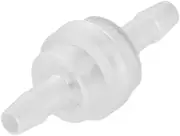 REDUCING Valve 3mm to 12mm Plastic White Check Valve Way Non-Return Valve Air Grade Non-Return Valve for Marine Safety Valve(4mm)