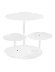 [5 Star Chef] Cake Stand 5 Tiers in White