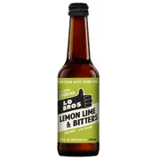 Organic Lo Bros Lemon Lime and Bitters Kombucha 330ml – Fresh, healthy organic delivery | Doorstep Organics