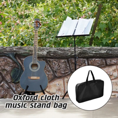 Music Stand Bag Waterproof Musical Instrument Tripod Stand Portable Holder Case