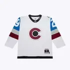 Mens Mitchell & Ness NHL WHITE JERSEY AVALANCHE 2016 NATHAN MACKINNON