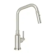 ROHL Side Lever Pulldown Faucet Polished Nickel w/ Lever Handle A3431ILPN-2 New