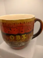 OBX OUTER, BANKS NC COFFEE MUG. COFFEE TEA CUP. Art Deco Mug. B180