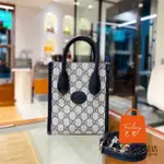 正品免運 GUCCI 古馳 RETRO TOTE MINI 迷你 托特包/單肩包/斜背包/手提包/琴譜包671623