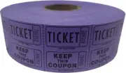 Ticket GURUS-Double Raffle Ticket Roll roll of 2000- Magenta