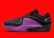 Nike Kevin Durant KD 16 Pathway Royalties Black Purple DV2917-002 sz 8.5 Men's
