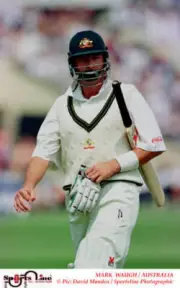 Mark Waugh Australia Old Player Cricket Photo 9