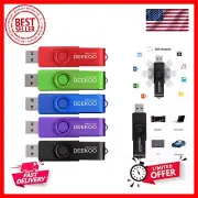 Flash Drive 16GB Thumb Drives Memory Sticks Jump Drive 5Pack 16GB USB 2.0 Fla...
