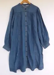 NEW NWT GORGEOUS Blue Denim Virtuelle Taking Shape Dress 18 Plus TS RRP $159