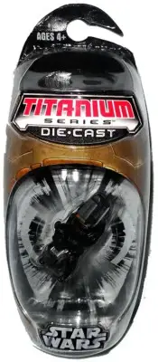 Star Wars Darth Maul's SITH Speeder DieCast Titanium Vehicle MIB Micro Machines!