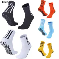 在飛比找蝦皮購物優惠-Anti Slip Soccer Socks Men Cot