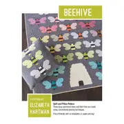 Beehive Quilt and Pillow Pattern By Elizabeth Hartman Quilting Sewing Craft