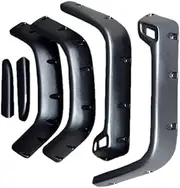 BTRWEDOW Wheel Arch Car Fender Flare 4X4 Off Road Mud Guard Car Accessories Compatible for Jeep Wrangler TJ 1997-2006