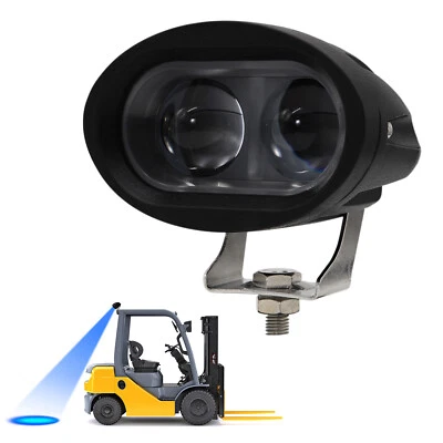 Waterproof 20W Blue-LED Forklift Safety Work Warning Spot Light 12~80V Warehouse