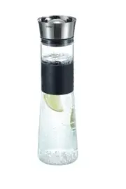 GEFU Cascada Decanter - 1L Clear/black