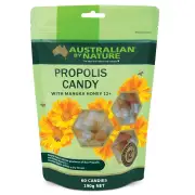 Australian By Nature Propolis Candy with Manuka Honey 12+ (MGO 400) X 60