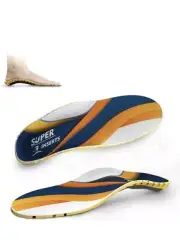 Plantar Fasciitis Insoles for Women and Men Supinserts High Arch Support Orth...