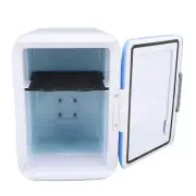 4L Mini Fridge Portable Compact Refrigerator Cooling Heating Modes Small Hot