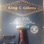 King C. Gillette Beard Trimmer for Men, Includes 1 Cordless Style Master Trimmer