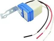 Photocell Sensor for Outdoor Lights, Waterproof Light Sensor Control, Dusk to Dawn Day Night Sensor Photoelectric Control, Auto Light Photo Cell Sensor
