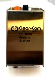 Clear-Com RS-100A Remote Intercom Station System II XLR Belt Pack (1B)