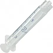 Syringe 3mL Luer Lock Plastic PK100